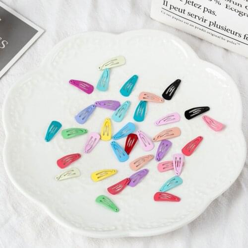 Hot Selling 2cm Baking Paint Super Small BB Clip Pet Hairpin Baby Head Clip Edge Clip Korean Headdress Pet Grooming Accessories