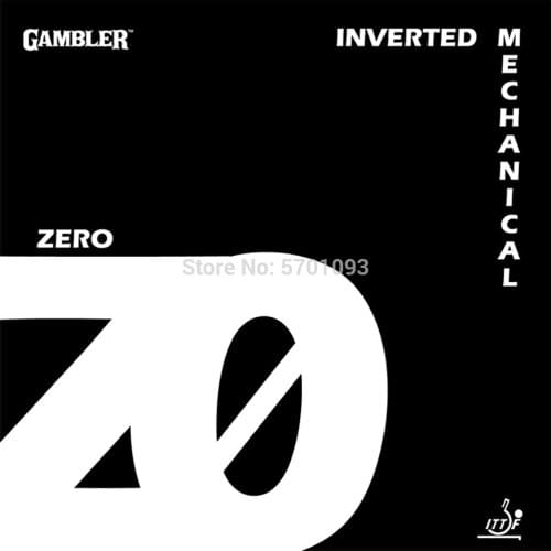 Gambler Pips In Rubber GAMBLER ZERO Professional table tennis racket rubber