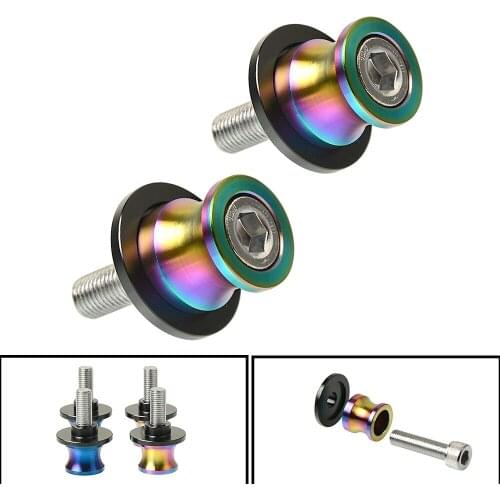M6 M8 M 10 Motorcycle accessories CNC Swingarm Sliders Spools For Suzuki GSXR GSX-R 600 750 1000 K1 K2 K3 K4 K5 K6 K7 K8 K9