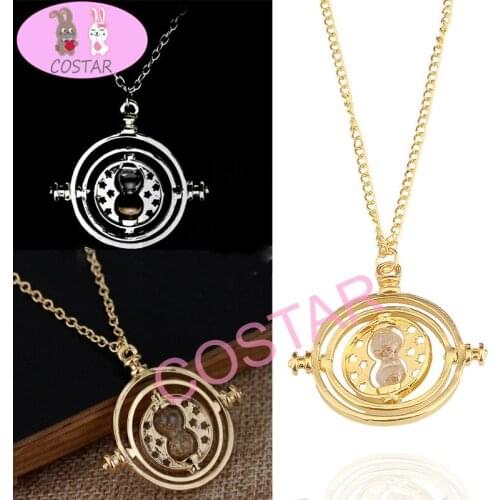 COSTAR Mental Popular Magic Time Turner Pendant Couple Necklace