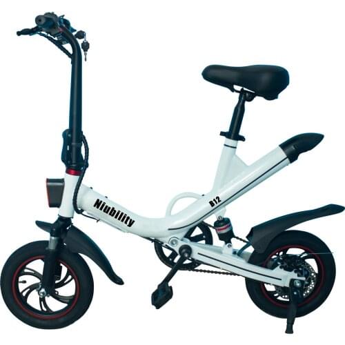 Poland Warehouse Wholesale 12 Inch Foldable Electric Bicycle 36V 7.8Ah Battery 350w Motor Off Road Fat Tyre Moped Electric Bike