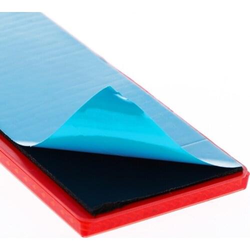 2pcs Plastic Reflector Reflective Warning Plate Stickers Sign Sheeting Car