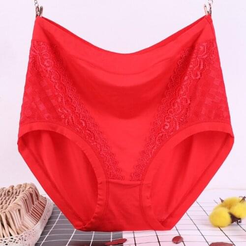 New Solid Underpants For Women Plus Size Lingerie Lace Panties High Waist Breathable Underwear Female IntimatesFanatic panties