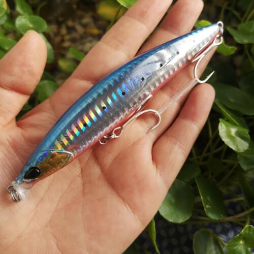 TSURINOYA 3PCS DW95 118F Shallow Range Floating Minnow 118mm 19g Long Casting Seabass Jerkbait Saltwater Big Hard Bait Wobbler