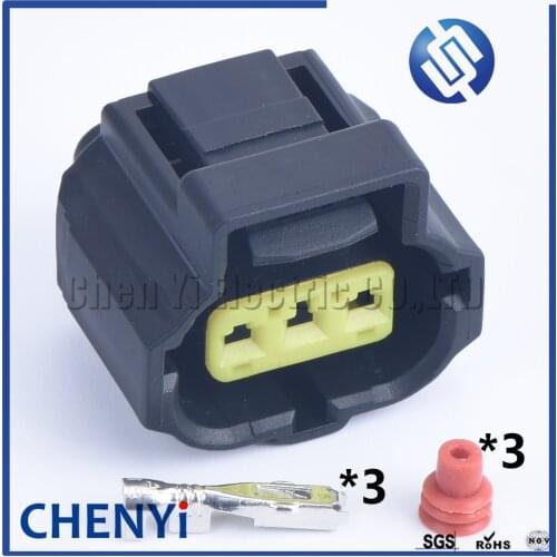 1 Set Tyco Amp 3 Pin Pico 5716PT 1996-On For Ford Alternator Three Lead Wiring Pigtail 1U2Z-14S411-TA Wire Connector 184032-1