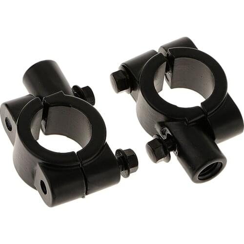Universal Motorcycle 7/8'' 22mm Handlebar Mirror Mounting Clamp Bracket