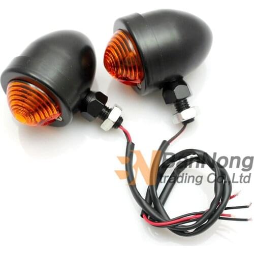 Free shipping Motorcycle universal Modified Turn Signal Light Lamp For all Cruiser Harley XL 883 1200 Honda Magna Shadow Steed