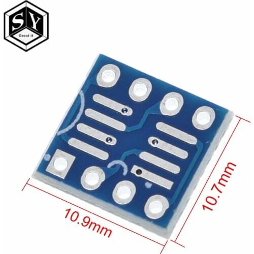 10PCS SOP8 SO8 SOIC8 TO DIP8 Interposer board pcb Board Adapter Plate New