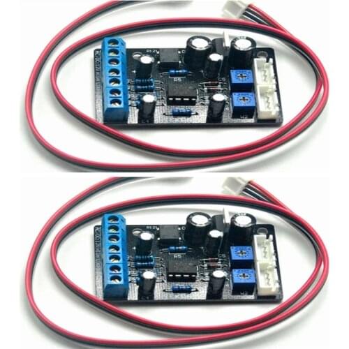 2pcs TA7318P VU Header Meter Power Supply Board Pre-Amp PCB Driver Board Circuit