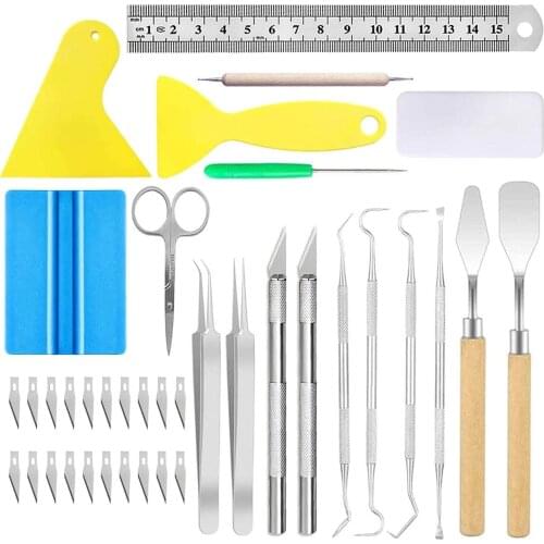 38PCS Craft Weeding Tool Vinyl Weeding Tool Craft Set for Lettering Cutting #W0