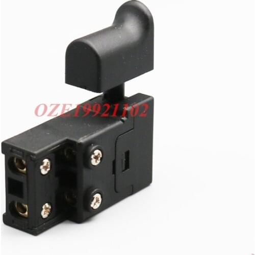 4A250VAC 5E4 4 Screw Terminals Momentary Action DPST Electric Tool Trigger Switch 1NO 1NC(DPST) Contact Type