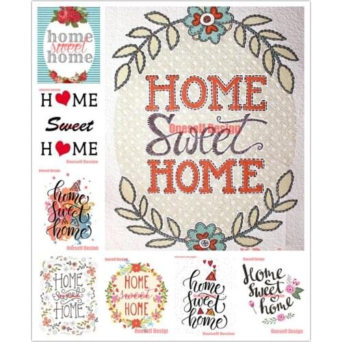 Diamond painting 5d home sweet home diamond embroidery sale rhinestone pictures diy diamond art kit decor home beaded embroidery