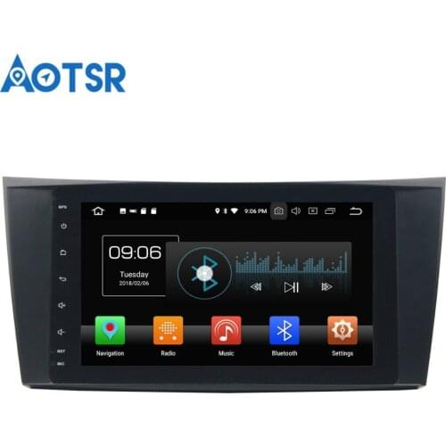 Aotsr Android 8.0 7.1 GPS navigation Car NO DVD Player For Mercedes Benz E-Class W211(2002-2008) CLS W219(2004-2008) multimedia