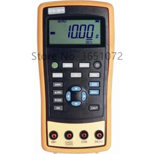 ETX-2010 Temperature Calibrator Basic Accuracy 0.02