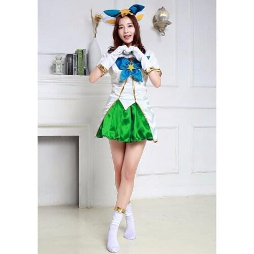 Halloween LOL LULU maid cosplay costume erotic disfraces adulto Clothing game costume for women fancy Cosplay party sexy costume