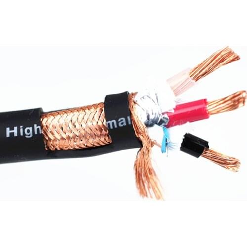 Hi End Hifi Audio Power Cable Power Cord cable Power line 3x 4N OFC AC power cable line hifi audio amp cable