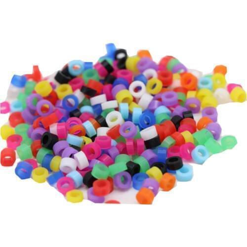 100 pcs Bird Ring Leg Bands for Parrot Finch Canary Gouldian diameter 2mm 3mm Bird foot Ring