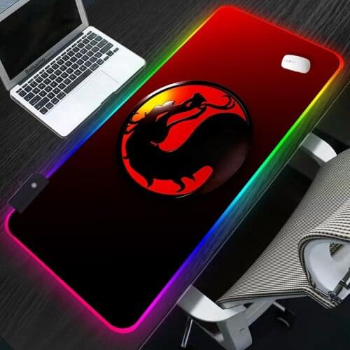 Mouse pad Mortal Kombat Computer Laptop Anime Keyboard Mouse Mats Large Mousepad Keyboards Gamers Decoracion Desk Mat For RGB