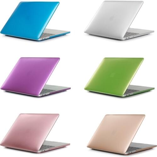 A1706 A1707 A1708 A1989 A1990 Metallic Finish Matte Laptop Case For Macbook Pro Retina 13.3" 15.4" Professional protection cover