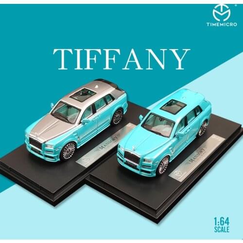 Timemicro 1:64 Rolls-Royce Cullinan Tiffany Blue simulation model car