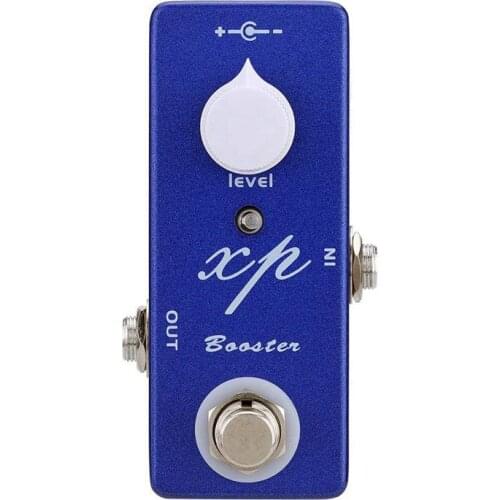 Mosky XP Booster Guitar Effect Pedal Mini Single Mini Clean Booster with True Bypass Switching Guitar Parts & Accessories