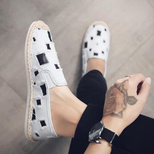 Summer Cloth Shoes Mens Footed shoes White Mens Shoes Tenis Masculino Zapatillas Hombre