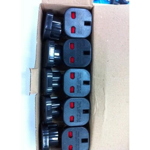 Black/White 2 PiN Wall Plug Socket UK TO EU EUROPE EUROPEAN UNiVERSAL TRAVEL CHARGER ADAPTER PLUG CONVERTER