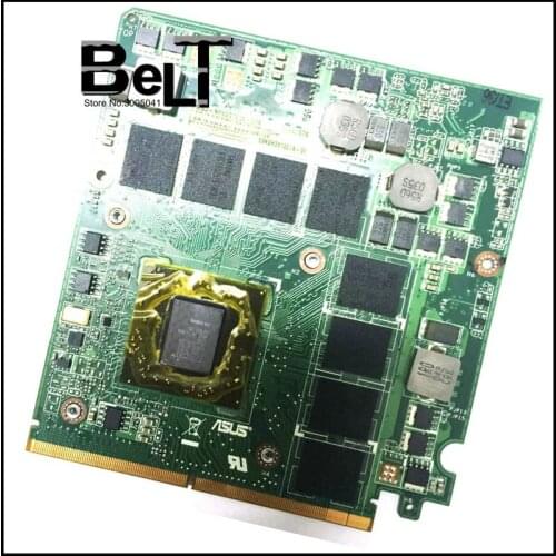 Original G73_MXM HD5870 HD 5870 1GB 216-0769008 Video card for ASUS G73 G73JH Laptopo VGA graphics card board