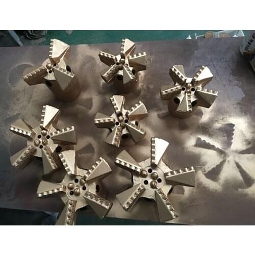 PDC drill bit five blade wings Well bit China Manufacturer PDC drag bit/Non-coring PDC drill bit