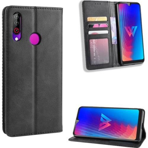 Retro Slim Leather Flip Cover For LG W30 Case Wallet Card Stand Magnetic Book Cover For LG W30 LMX440IM W 30 2019 Phone Cases