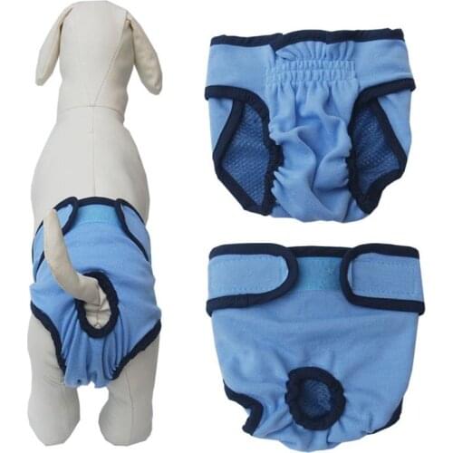 Female Dog Shorts Puppy Physiological Pants Washable Pet Diaper Briefs For Small Large Girl Dogs Clothes Pet Accessories