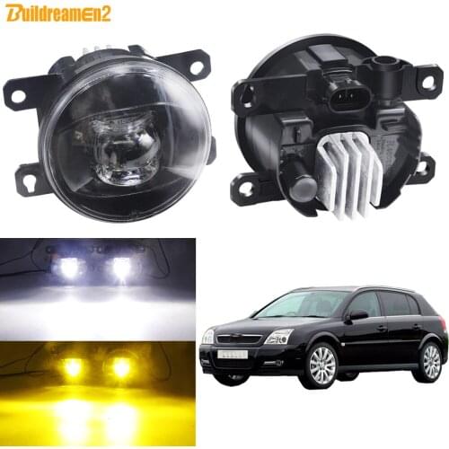 Fog Light Assembly For Opel Signum Hatchback 2003-2015 Car H11 Front Bumper LED Fog Lamp Daytime Running Light 30W 8000LM 12V