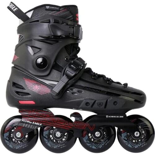 100% Original Flying Eagle F4-RAVEN Inline Skates Falcon Professional Adult Roller Skating Shoe Slalom Sliding Free Skating