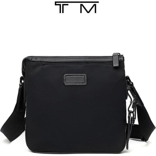 6602034D fashion simple mens business commuter messenger shoulder bag