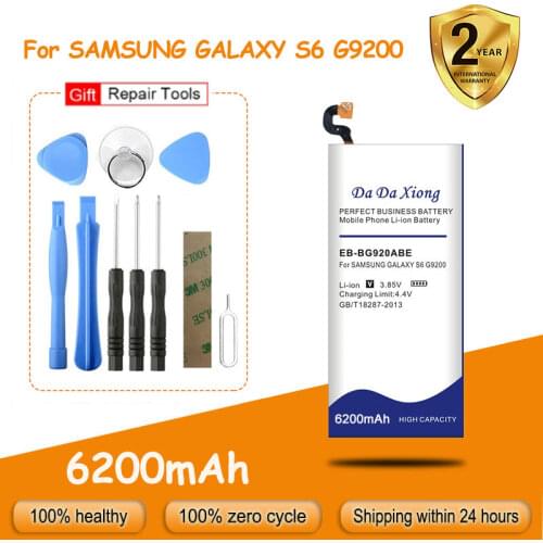 EB-BG920ABE For GALAXY S6 Battery G920 G9208 EB-BG925ABE For Samsung S6 Edge Battery G9250 G925S EB-BG928A G928T G928V G928S