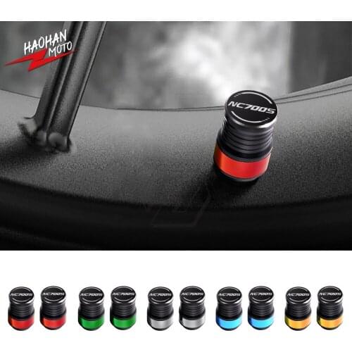For Honda NC700S NC 700S All Year Motorcycle Accessories Wheel Valve Stem Cap Set