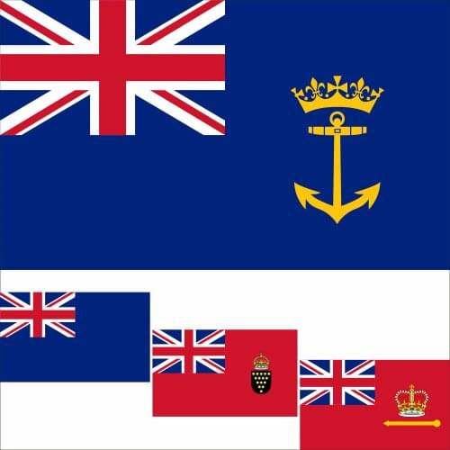 House Lords Yacht Club Ensign Royal flag/British Government/Dart/ Fowey/Portsmouth /British Yacht Club Free Shipping