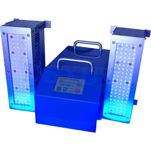 50*200mm Double-Position UV LED Curing Machine Specialized Curing Stereo Speaker Equipment