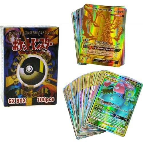 French Version Best Selling Children Battle Game Card GX EX MEGA Collection Trading Pokemon Cards for Funs Gift Children Toys