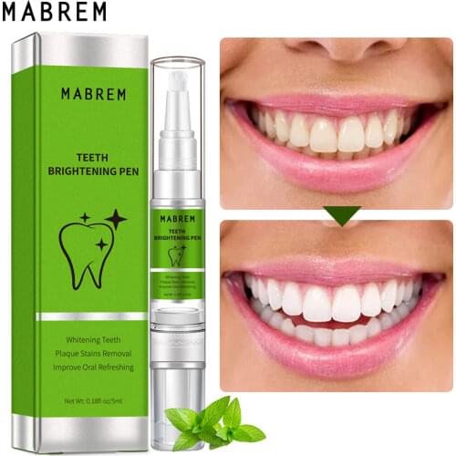 Teeth Whitening Gel Pen White Teeth Cleaning Serum Oral Care Hygiene Essence Remove Stains Dental Bleaching Teeth Whitener 5ml