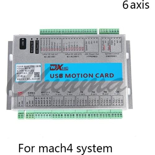 MACH4 motion control card 6axis USB interface Standard card MK6-M4 CNC machine tool universal Spindle control