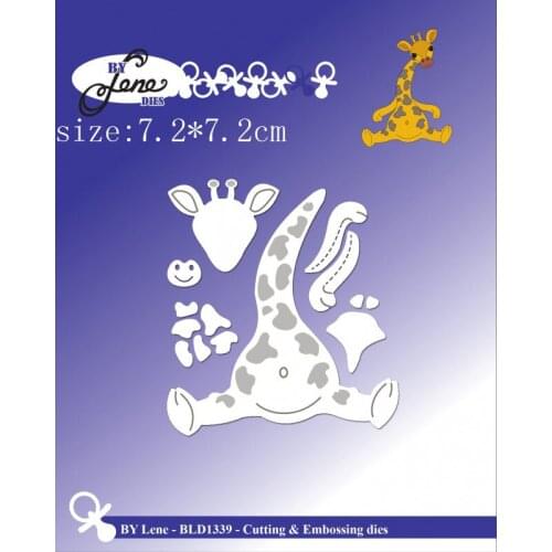 Sirius Cartoon giraffe Metal Cutting Dies DIY Scrapbooking Photo Embossing Craft Die dies scrapbooking nouveau arrivage 2021
