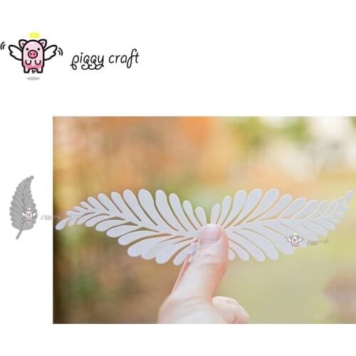 Piggy Craft metal cutting dies cut die mold Leaf decoration Scrapbook paper craft knife mould blade punch stencils dies