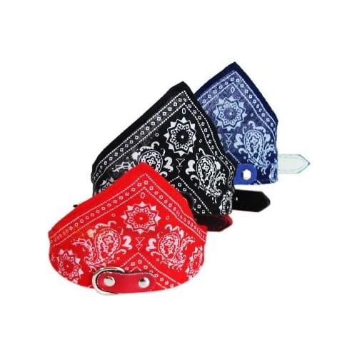 1Pc Lovely Pet Dog Scarf Collar Adjustable Puppy Bandana Quality Pet Cat Tie Collar
