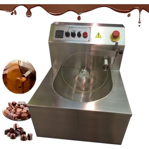 China Supplier Multi-Function 8/15 Kg Per Hour Capacity Chocolate Melting/Tempering/Coating Machine With Cheap Prices