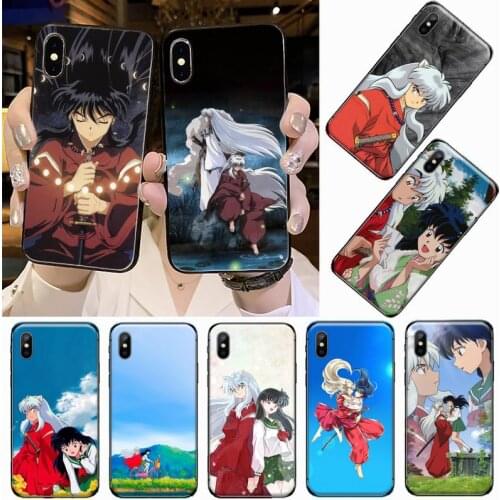Inuyasha Japan anime Soft Rubber Phone Cover for iPhone 11 12 pro XS MAX 8 7 6 6S Plus X 5S SE 2020 XR coque shell funda hull
