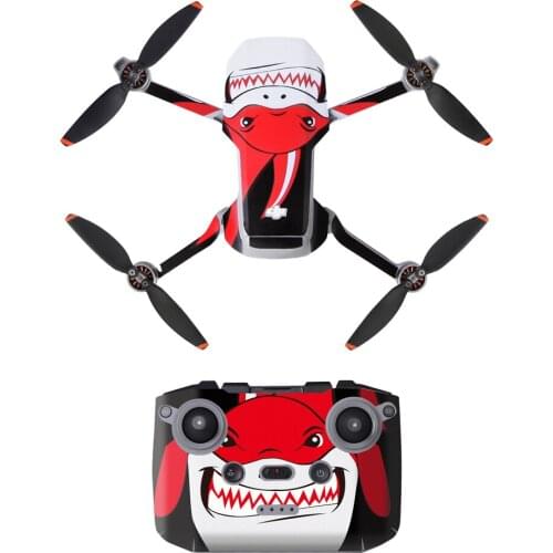Mavic Mini 2 Sticker, PVC Waterproof Scratch Proof Skin Decal for DJI Mavic Mini 2 Drone,Includes Drone Sticker,Controller Skin