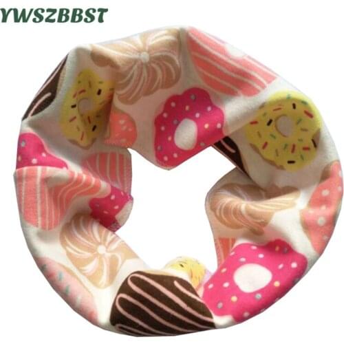 New Fashion Cotton Baby Scarf Children Boys Girls Scarf for Autumn Winter Neckerchief Kids O Ring Collar Neck Warmer Bufandas