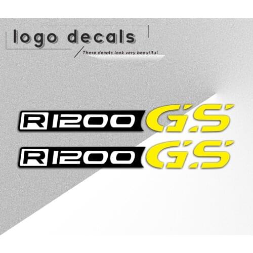 New Motorcycle fuel tank sticker wheel helmet waterproof reflective logo suitable for BMW R1200GS gs 1200 r 1200gs