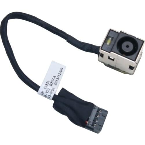 Original For HP G6-2000 G7-2000 DC Power Jack cable - 661680-YD1 661680-301 / Free Shipping